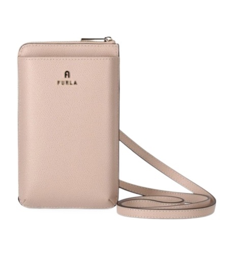 Furla Camelia Ballerina Crossbody Bag In Nude