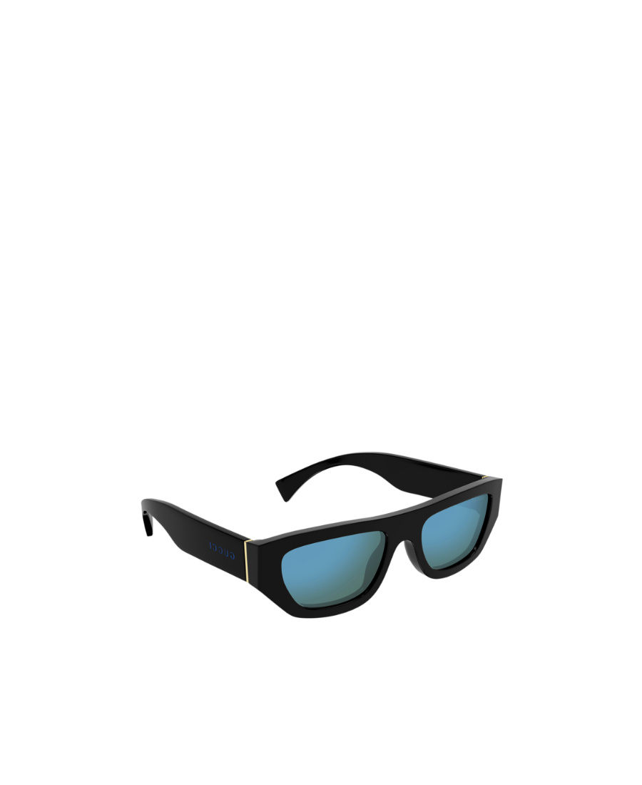 Gucci Gradient Oversized-frame Sunglasses In Black