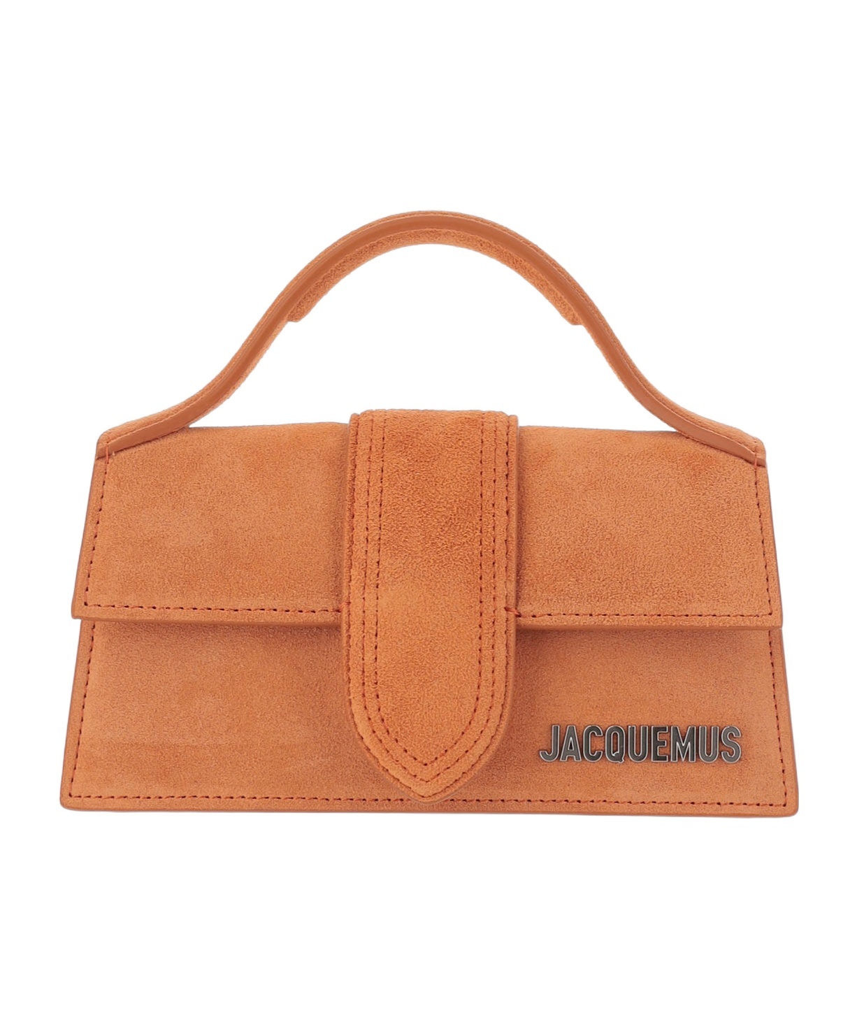 Jacquemus Womens Terracotta Le Bambino Leather Top Handle Bag In Brown