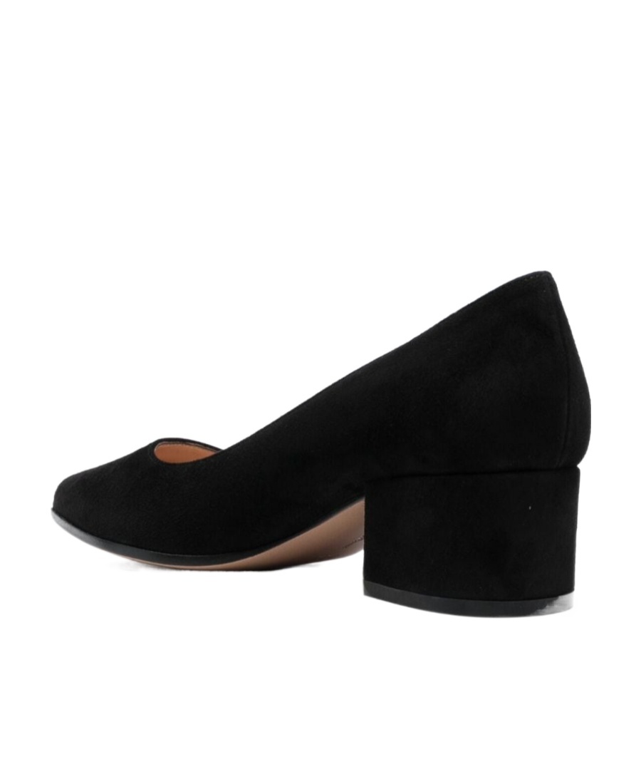 Gianvito Rossi Piper Pump 45 Suede Pumps In Black