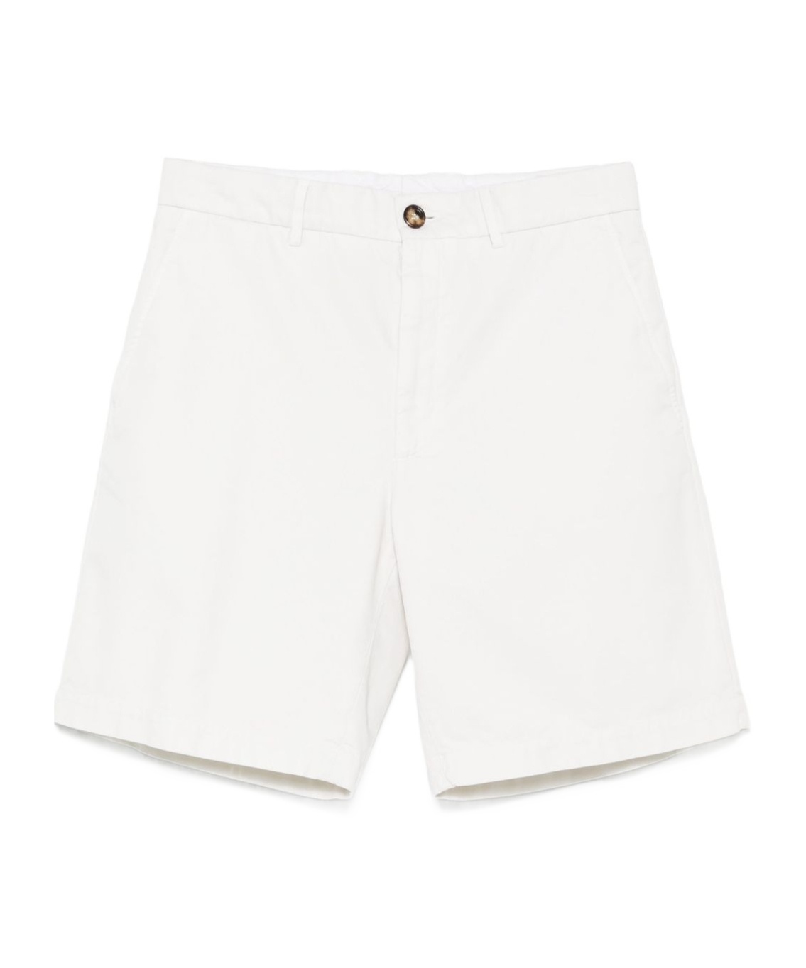 Brunello Cucinelli Shorts Aus Twill In White