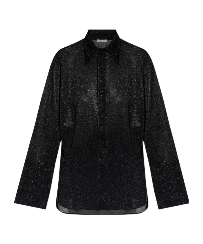 Oseree Sparkling Button-up Shirt