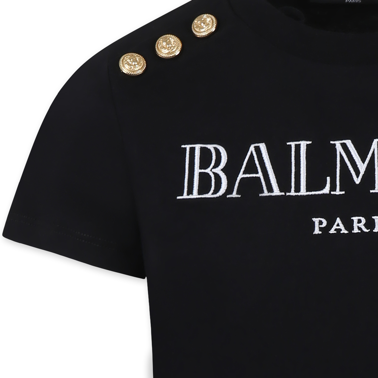 Balmain Short-sleeved T-shirt In Black