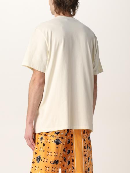 Msgm Logo-print T-shirt In White