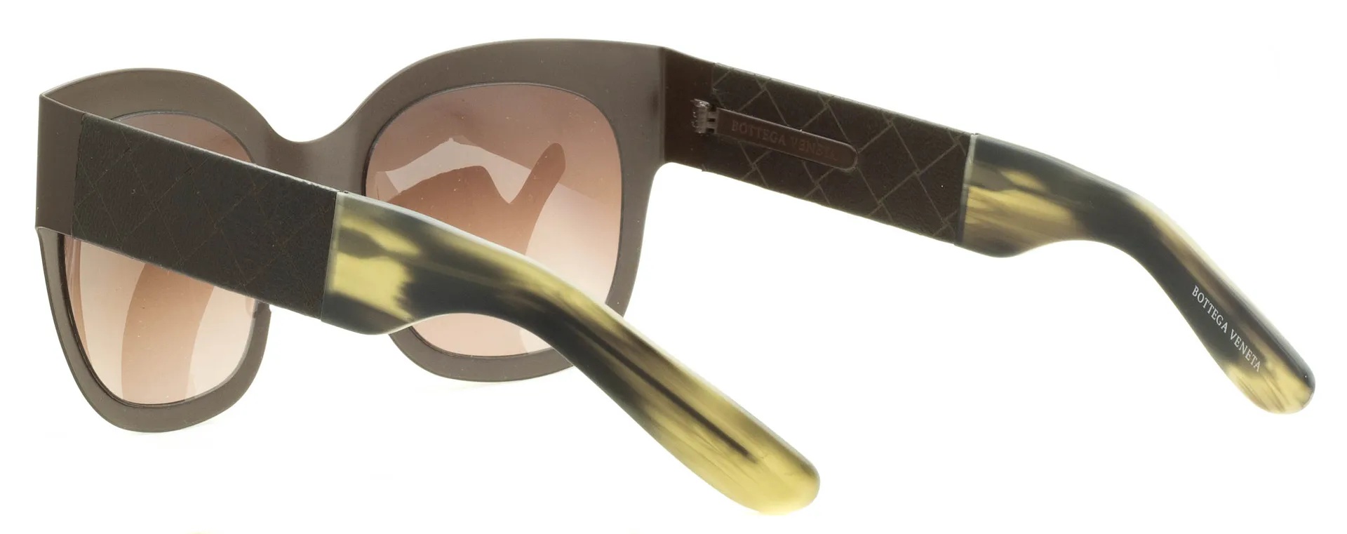 Bottega Veneta Square Sunglasses In Black