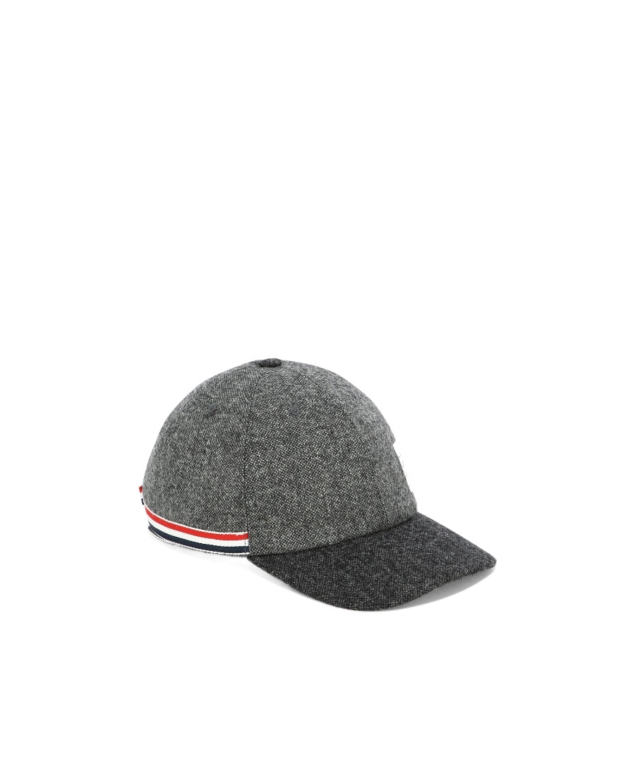 THOM BROWNE 4-BAR RWB BASEBALL CAP