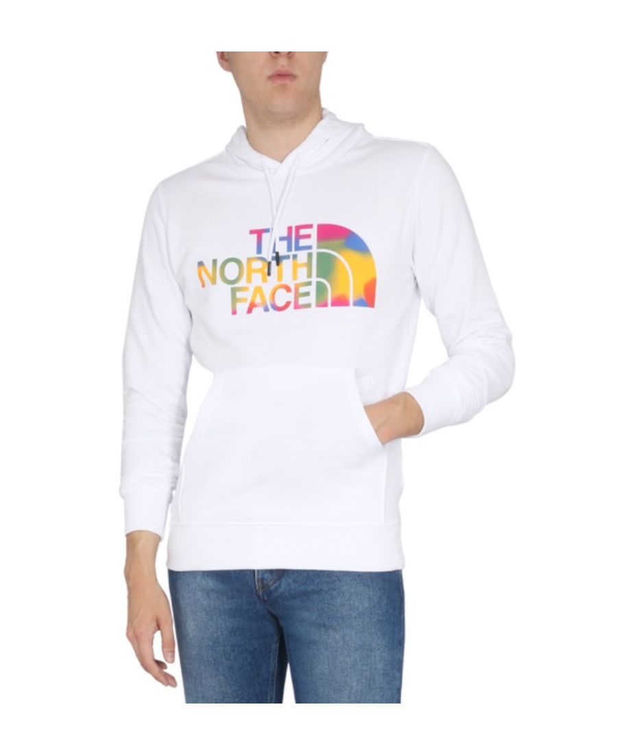 THE NORTH FACE THE NORTH FACE LOGO PRINTED DRAWSTRING HOODIE