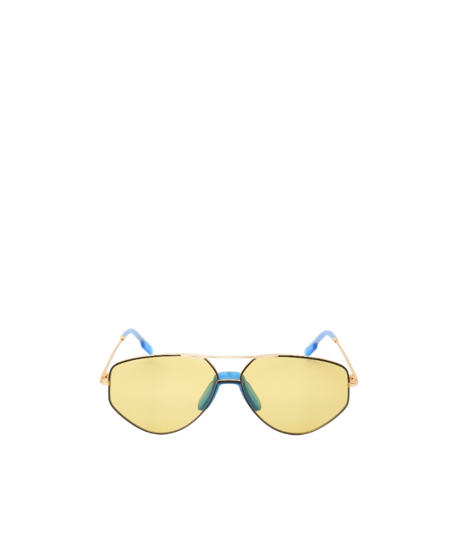 Kenzo Logo Sunglasses In Yellow