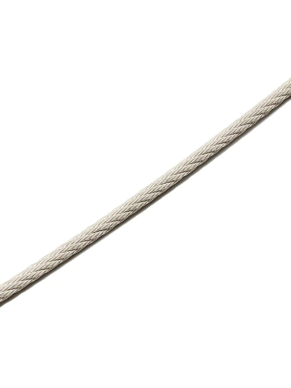 Le Gramme 7 Grams Cable Bracelet In White