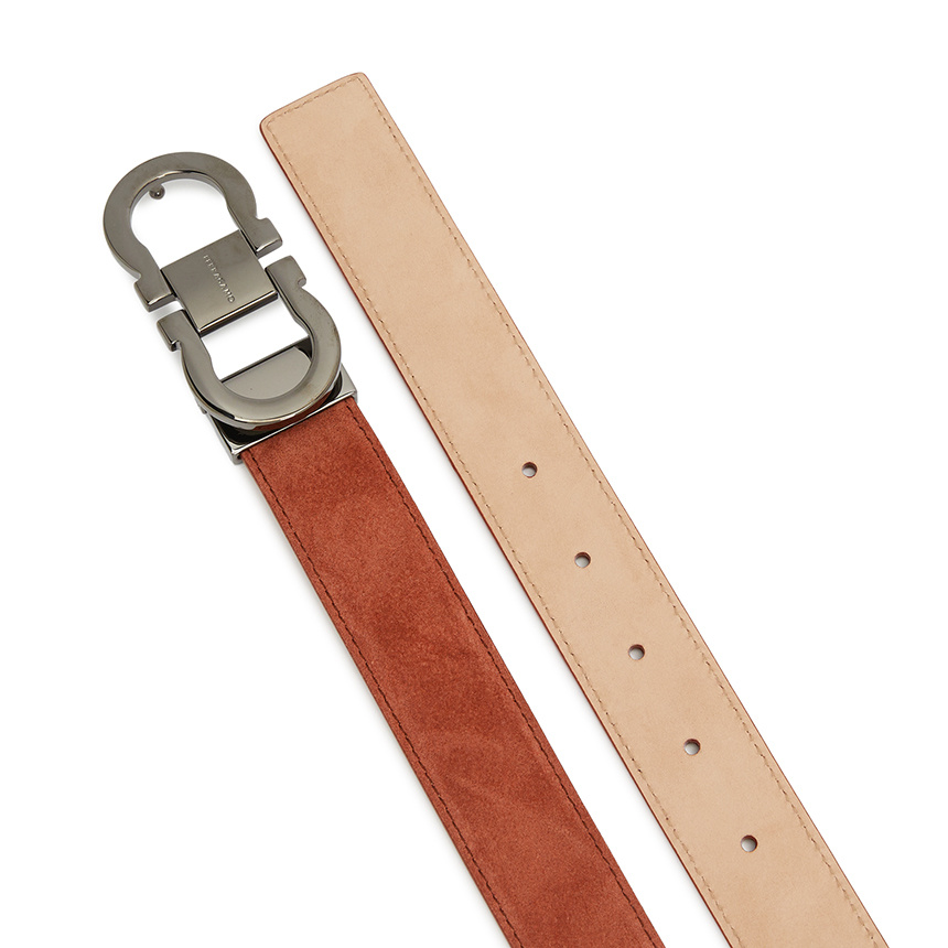 Ferragamo Adjustable Gancini Belt