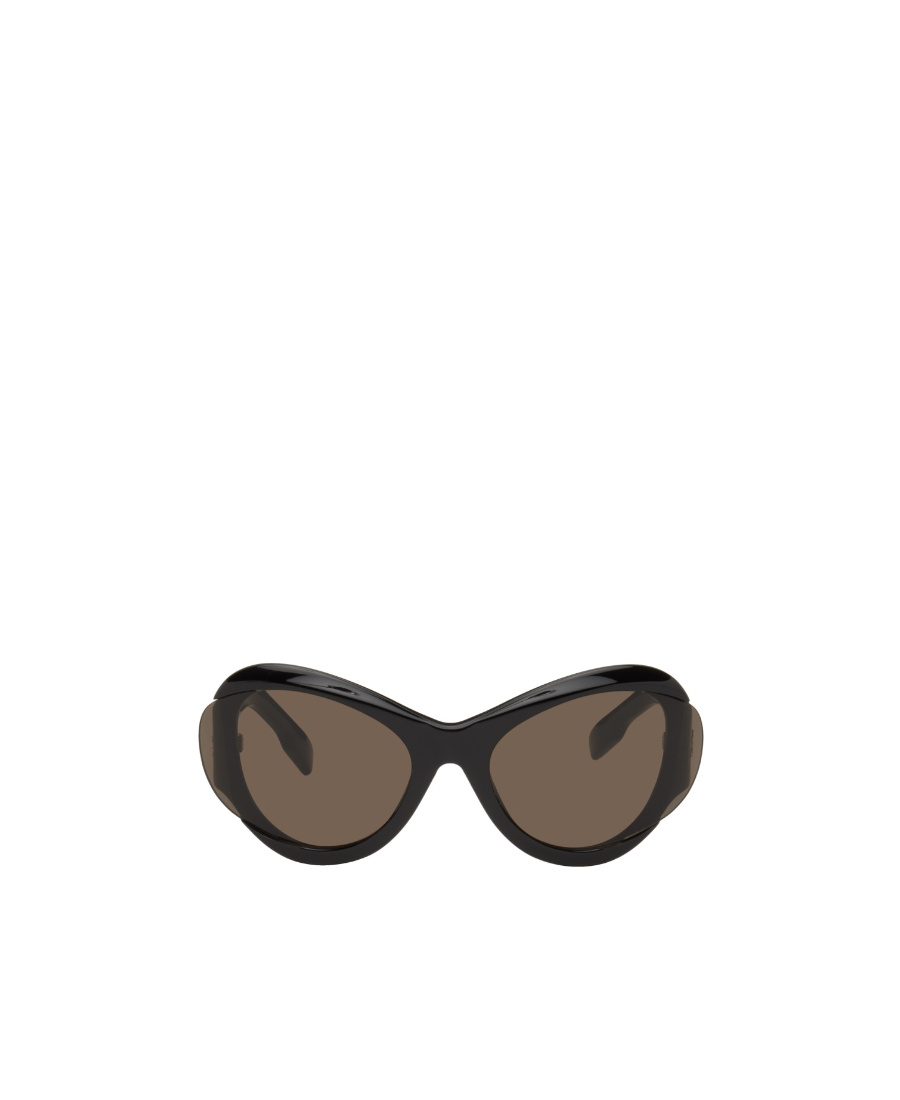 Mcq By Alexander Mcqueen Logo Sunglasses In Black