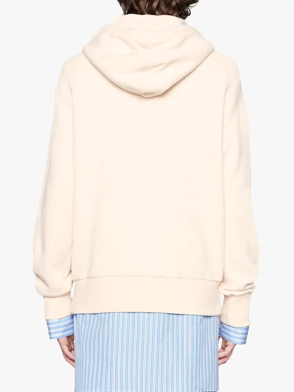Gucci Interlocking G Hoodie In White