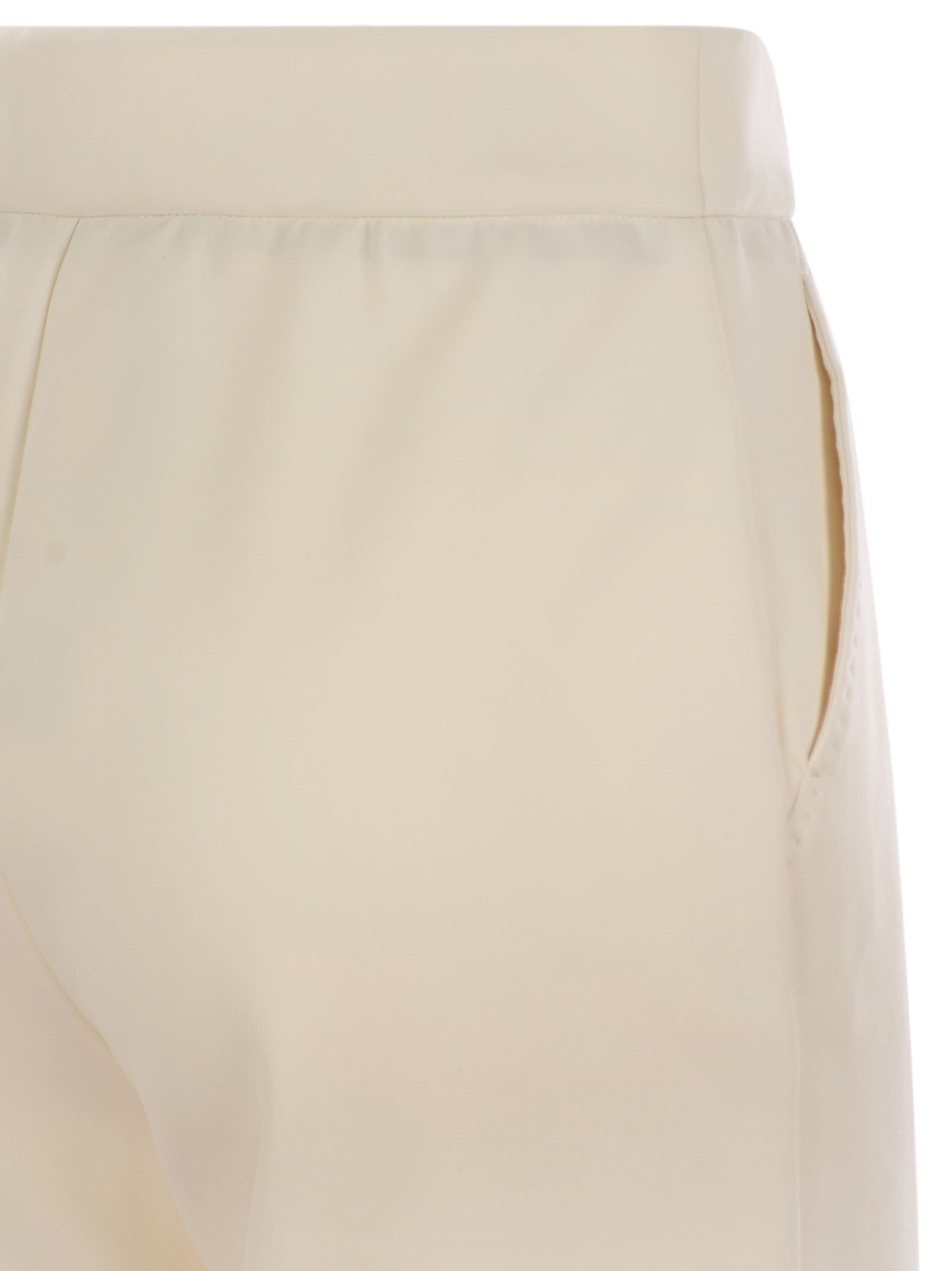 Max Mara Maxmara Women Orlanda - Slim-fit Trousers In Nude