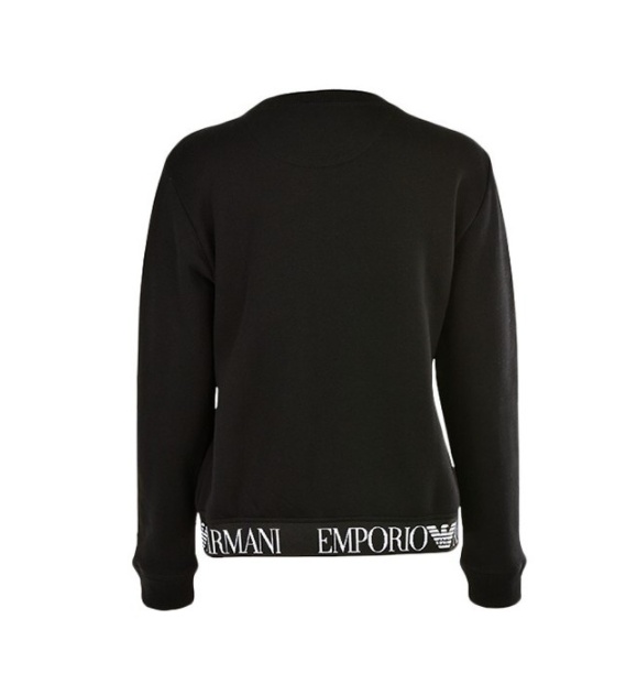 EMPORIO ARMANI ELASTIC LACE SWEATER