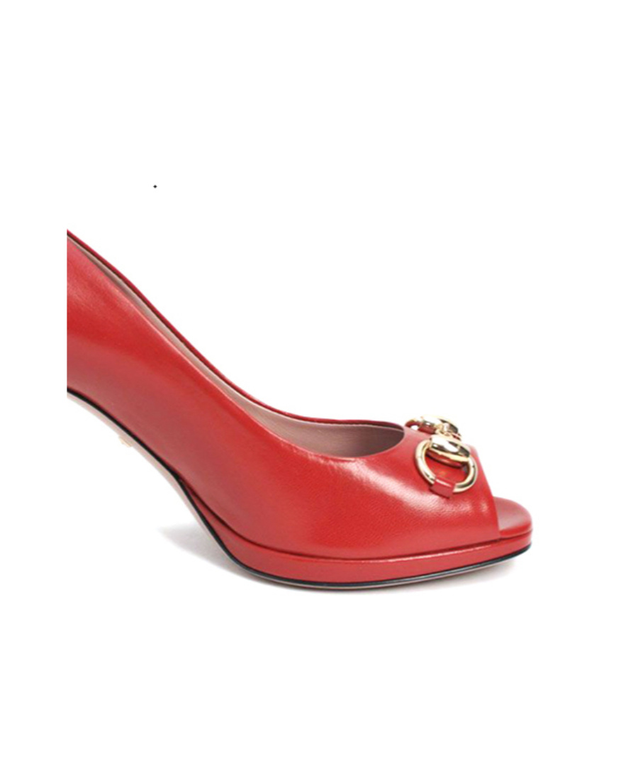 Gucci Logo Open-toed High-heel Sandals In Brown
