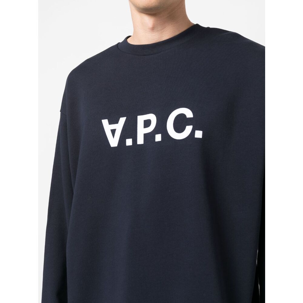 Apc V.p.c. Logo-print Organic-cotton T-shirt In Black