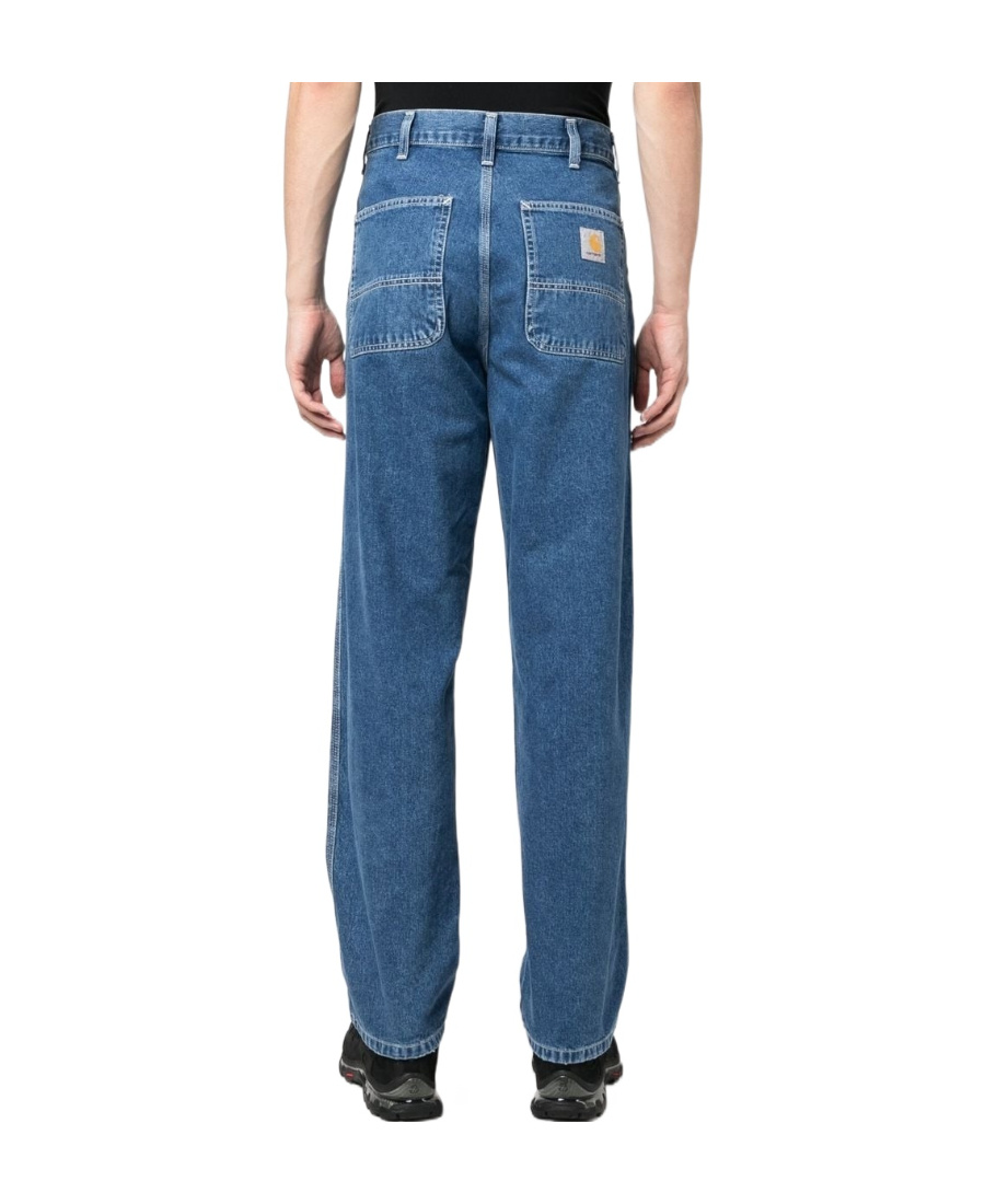 Carhartt High-waist Loose-fit Jeans In Blue