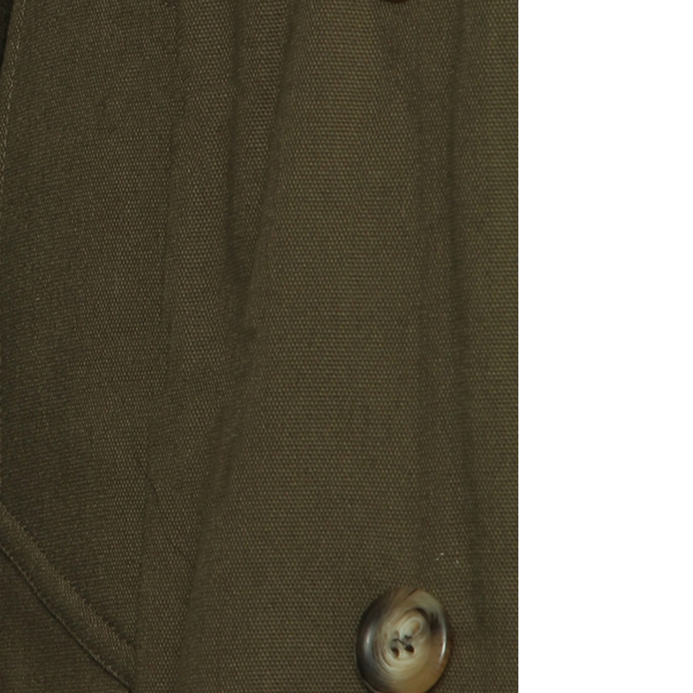 Forte Couture Lapel Waist Coat In Green
