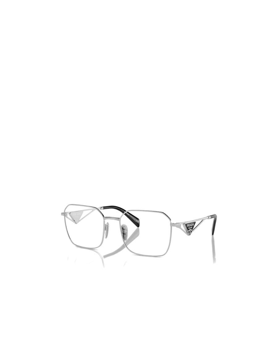 Prada Eyewear Square Frame Glasses In Gray