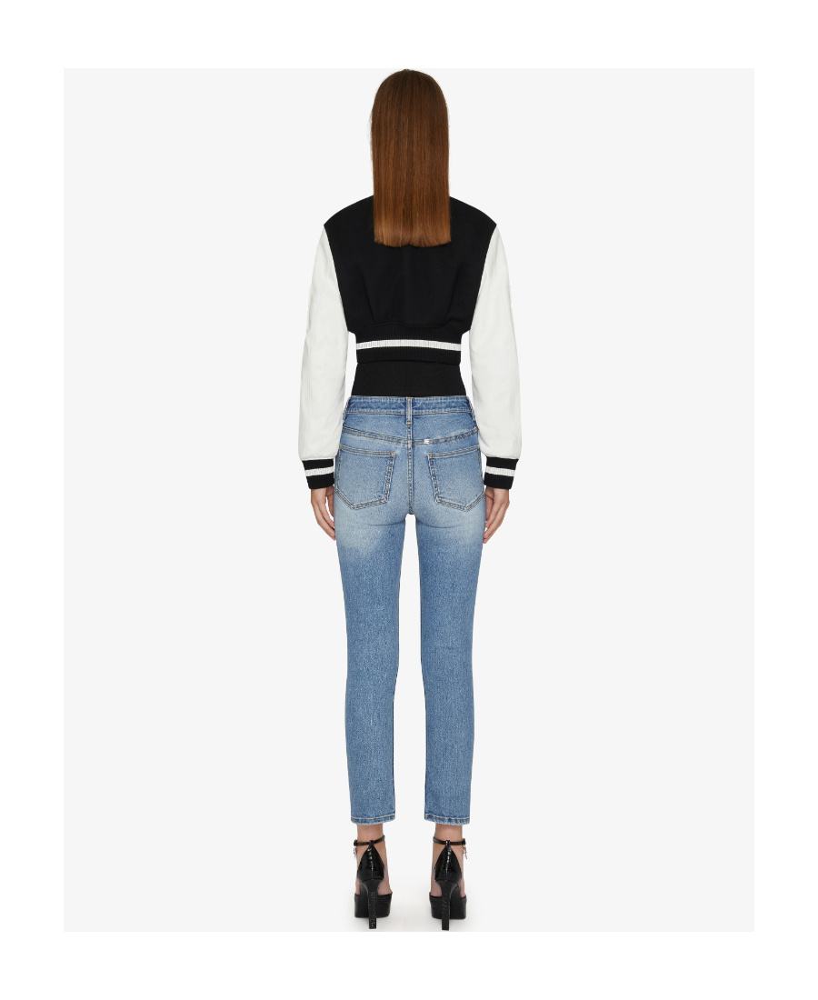 Givenchy High-rise Skinny Jeans In Blue