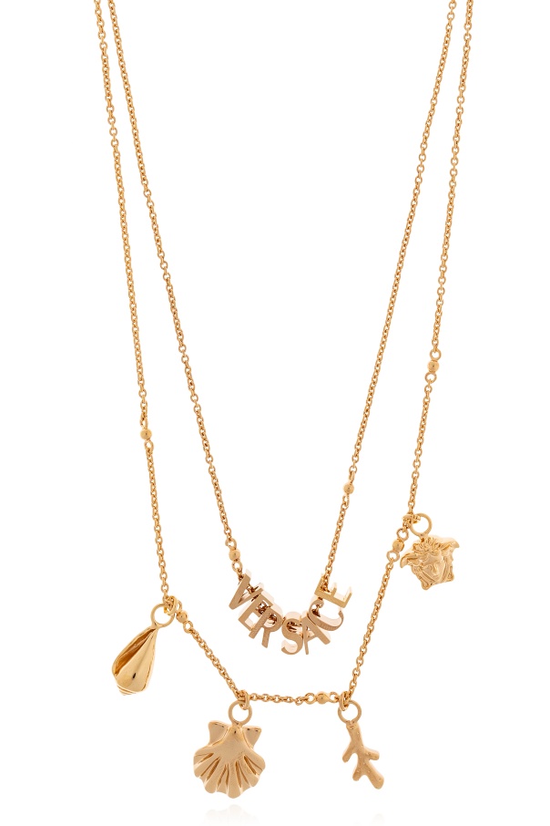 Versace Seashell-charm Necklace