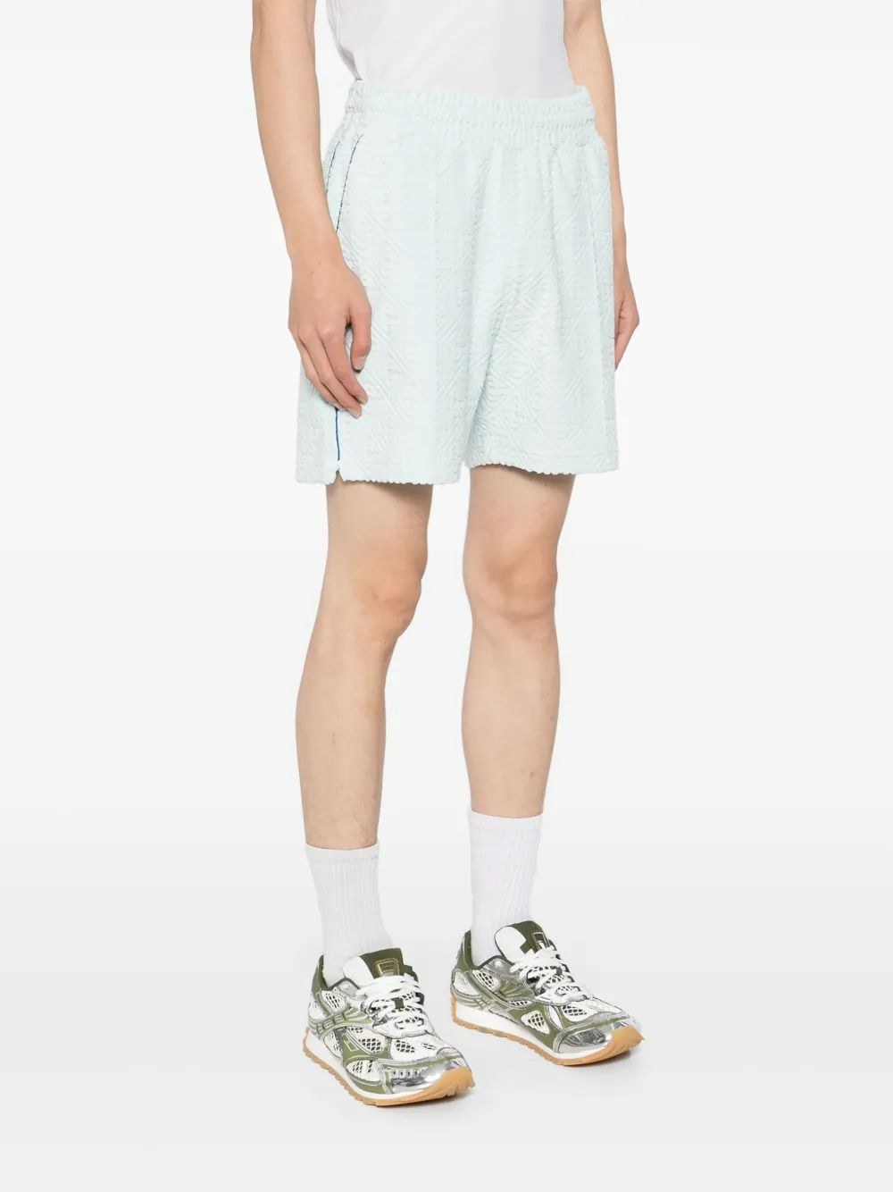 Casablanca Mini Towelling Short For Men In White