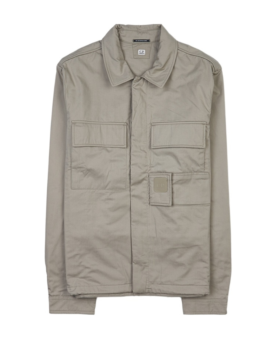 C.p. Company Long-sleeved Casual Jacket In Gray