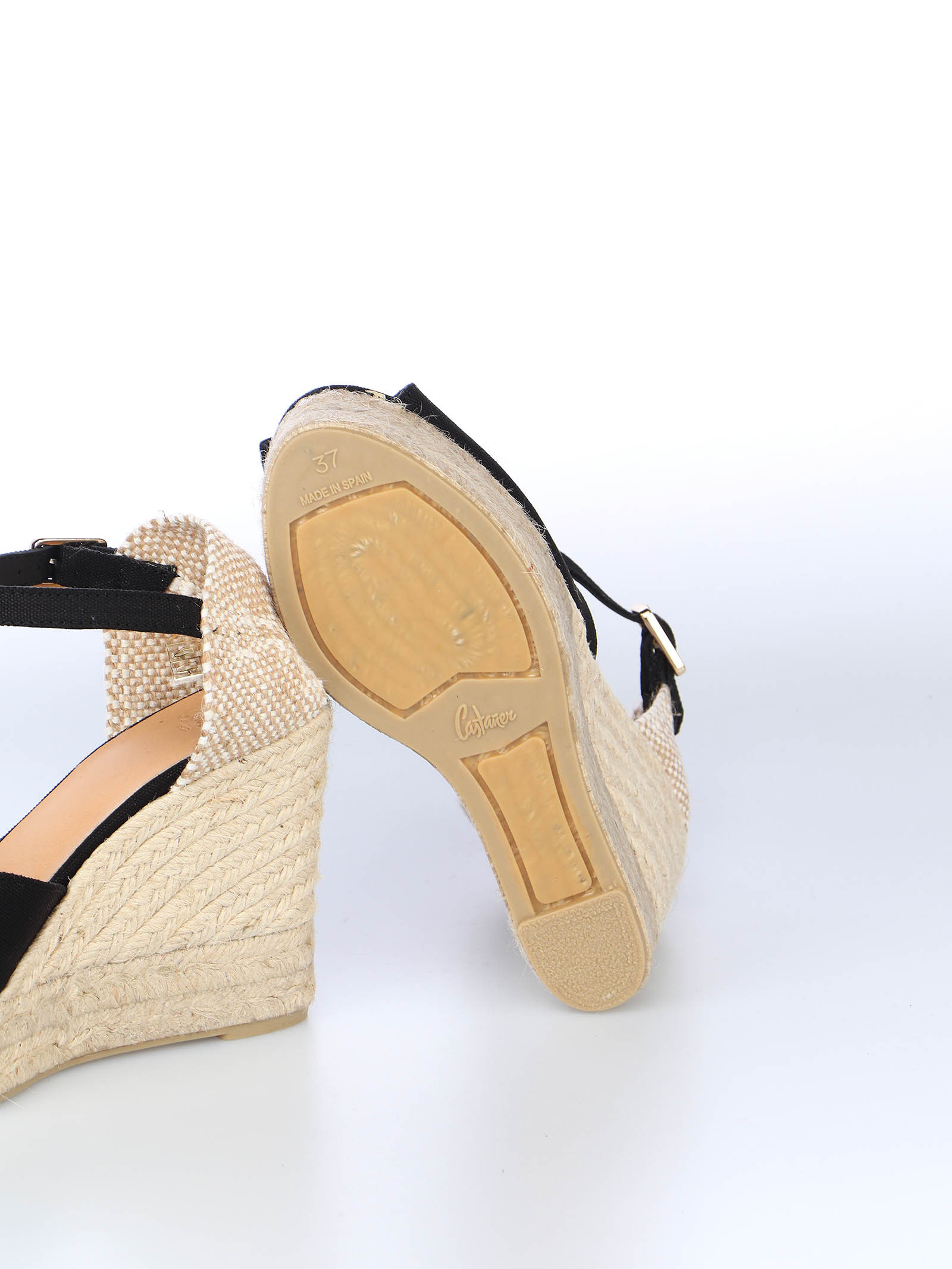 Castaã±er 100mm Bianca Espadrilles In Neutral