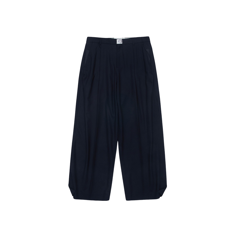 Ader Error Loose Waist Casual Pants In Black