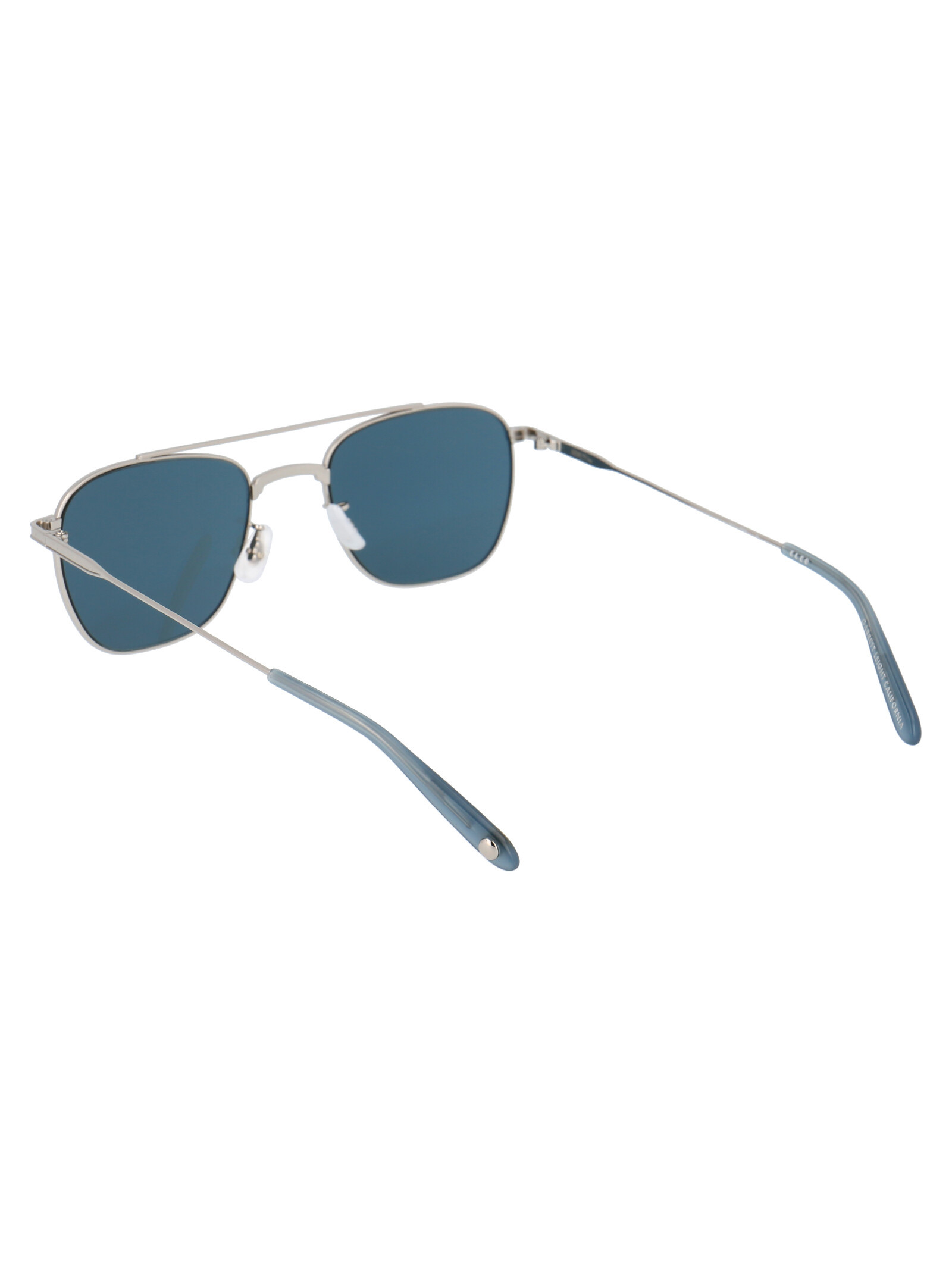 Garrett Leight Square Aviator Sunglasses In Gray