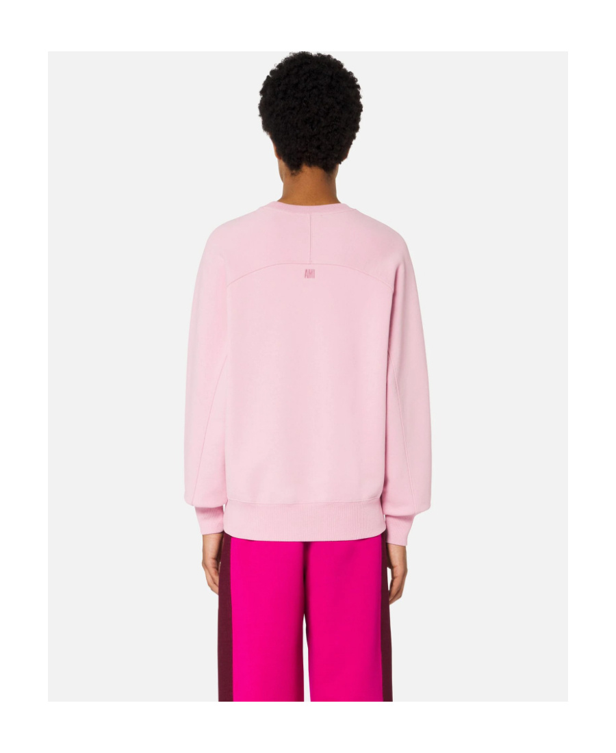 Ami Alexandre Mattiussi Ami De Coeur Sweatshirt In Pink