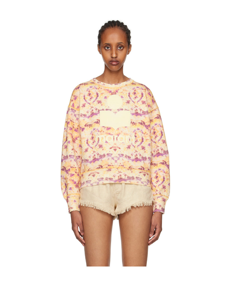 Shop Isabel Marant Étoile Étoile Tie-dye T-shirt In Nude