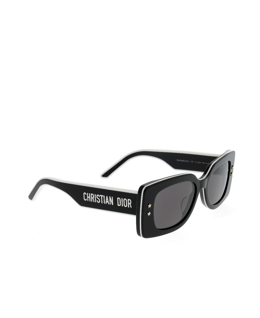 Dior Eyewear Rectangular Frame Sunglasses In Gray