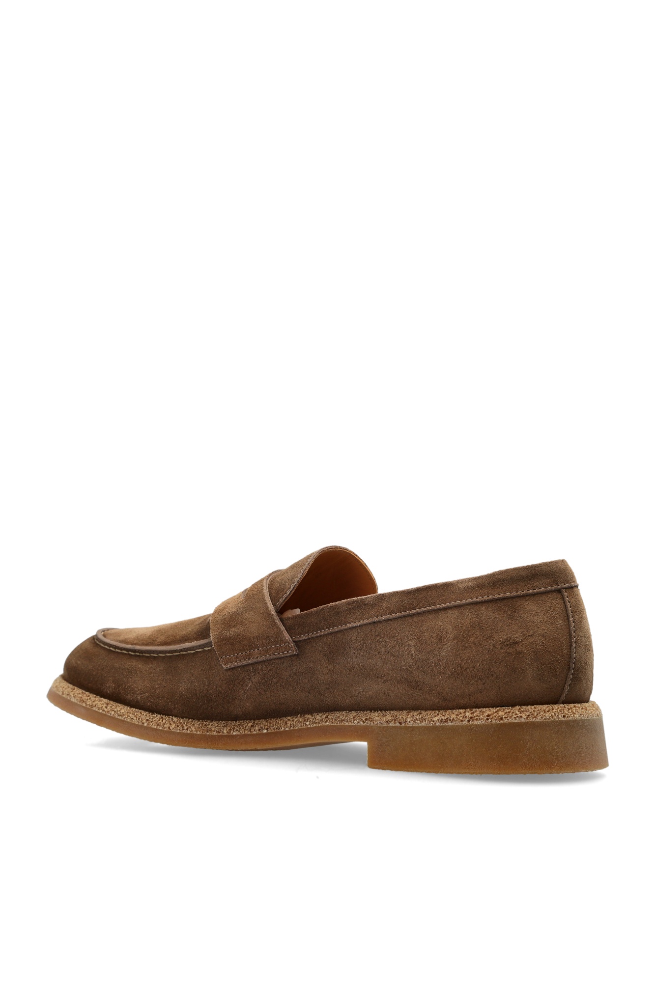 ELEVENTY SUEDE LOAFERS