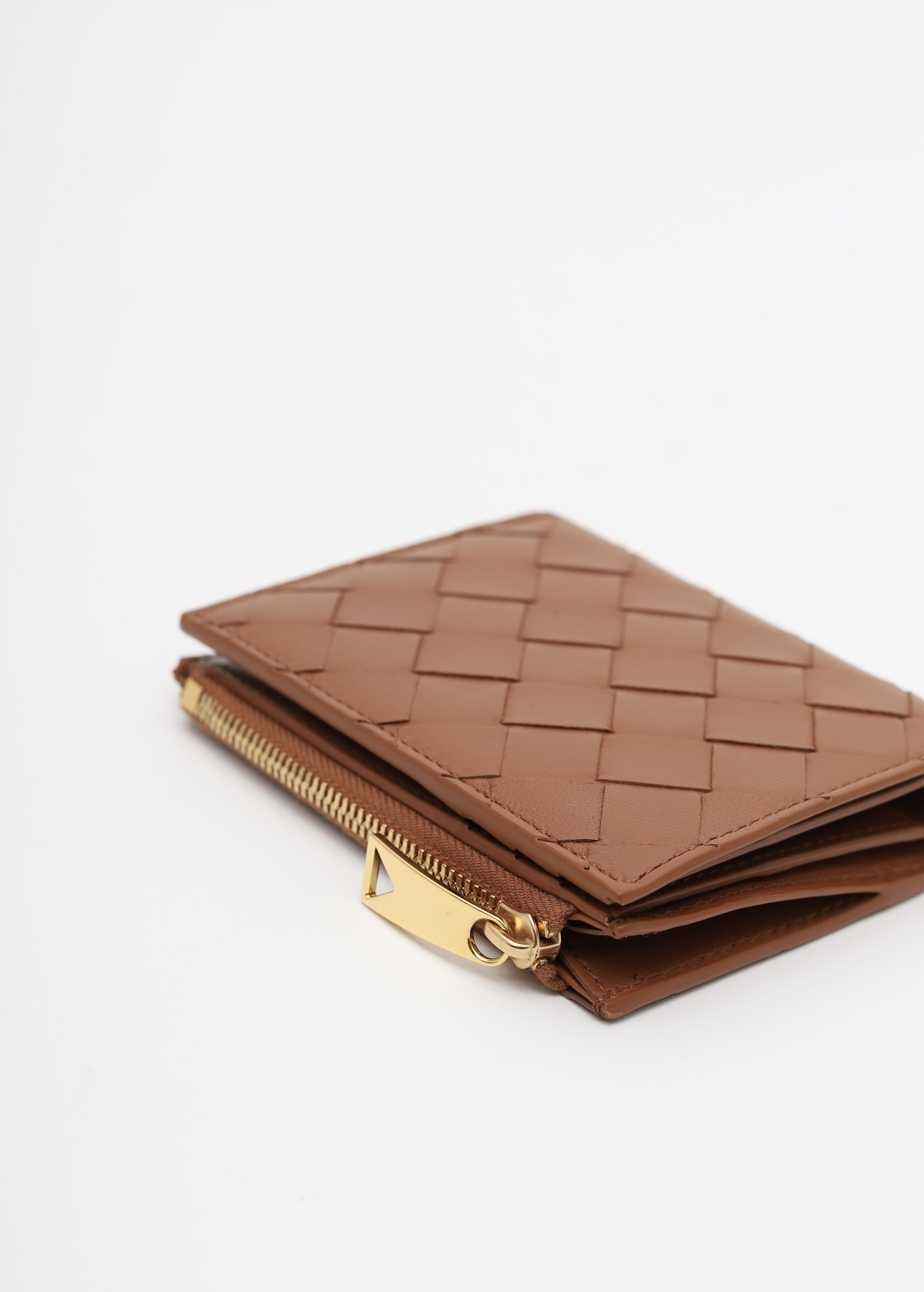 Bottega Veneta Woman Wallet Tan Size - Leather In Brown