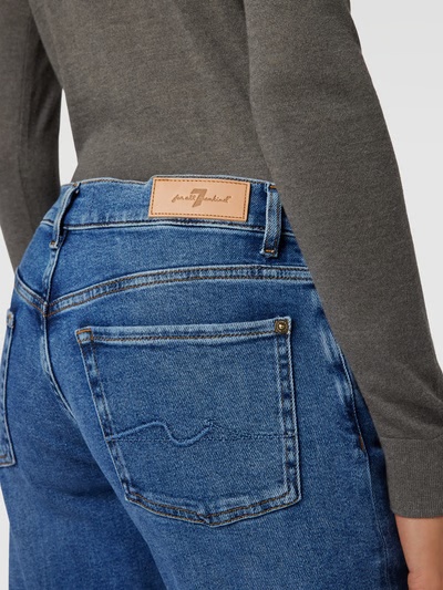 7 For All Mankind Straight-leg Jeans In Blue