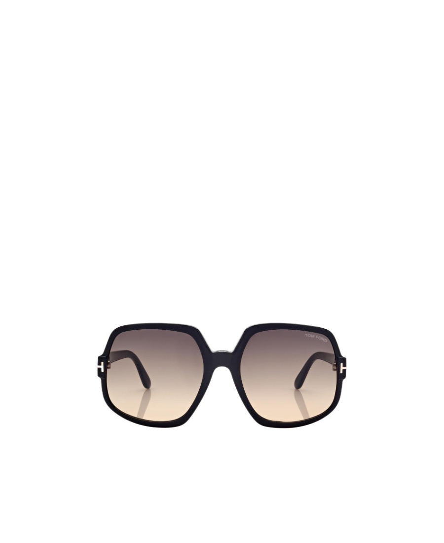 Tom Ford Delphine Oversize Sunglasses In Nude