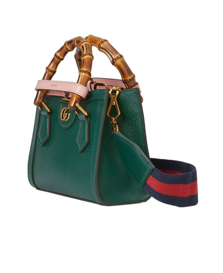 Gucci Mini Diana Tote Bag In Green