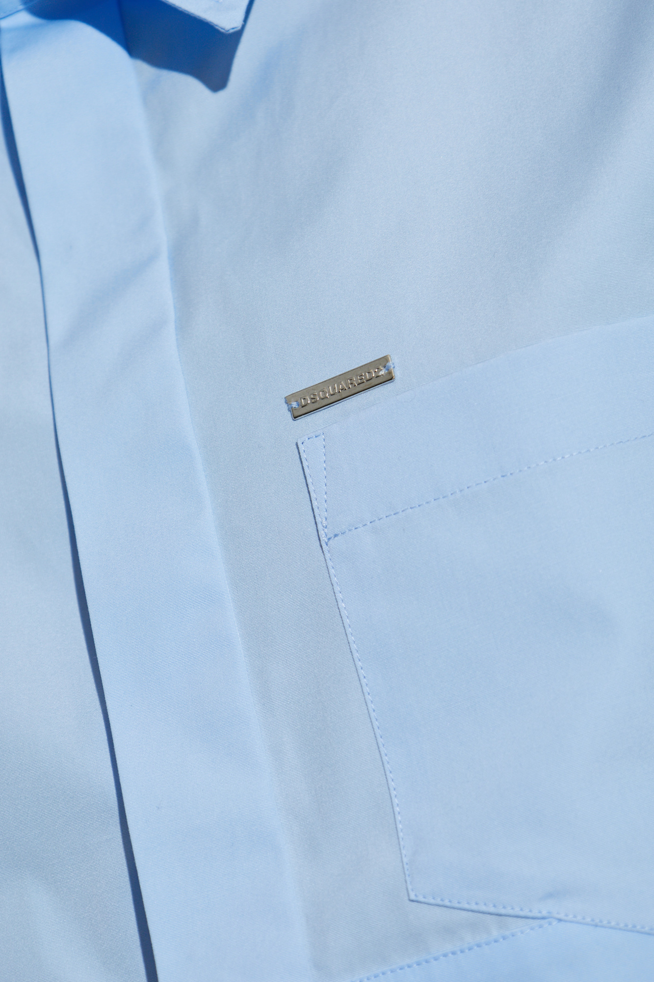Dsquared2 Cropped Cotton Shirt