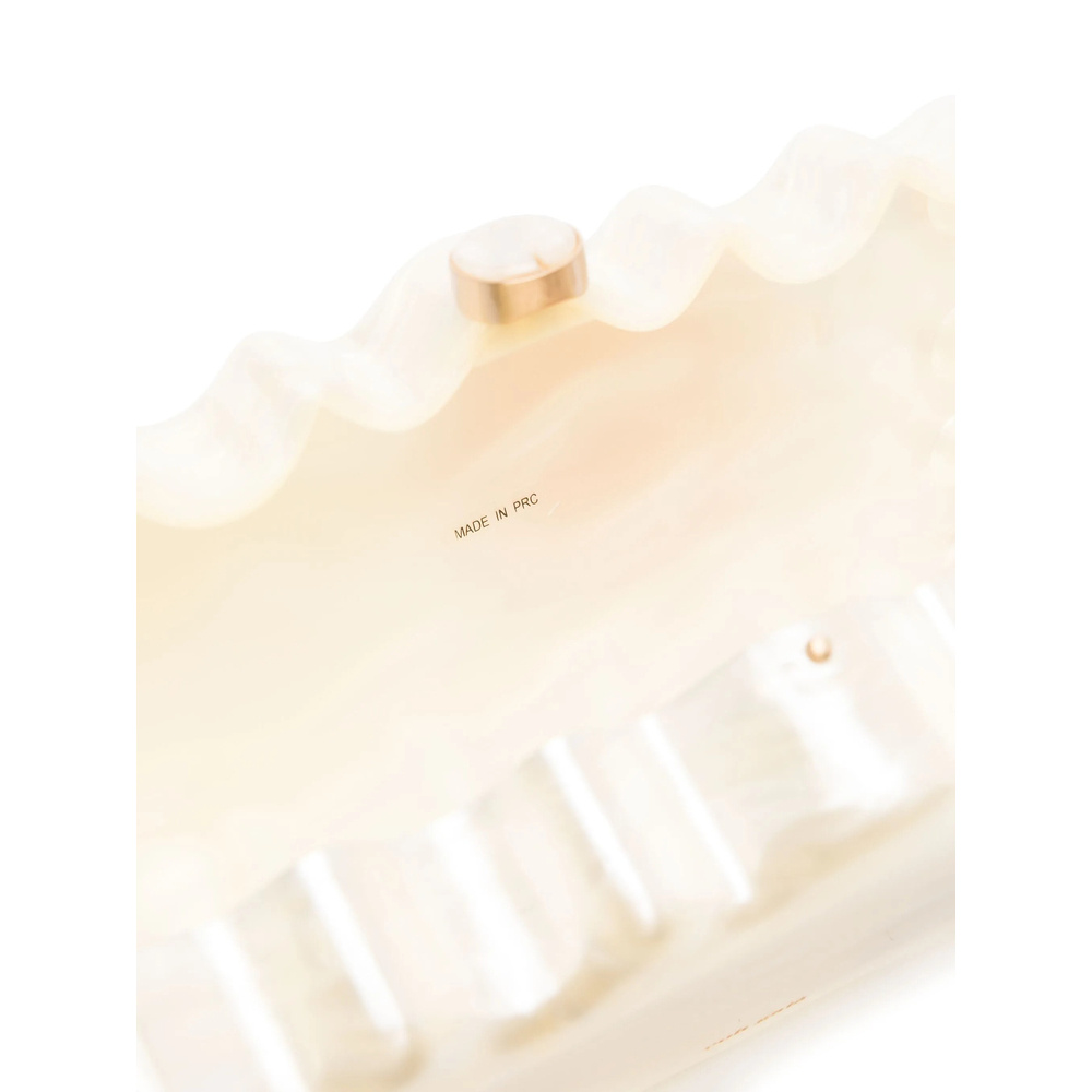 Shop Cult Gaia Paloma Clutch Bag In White