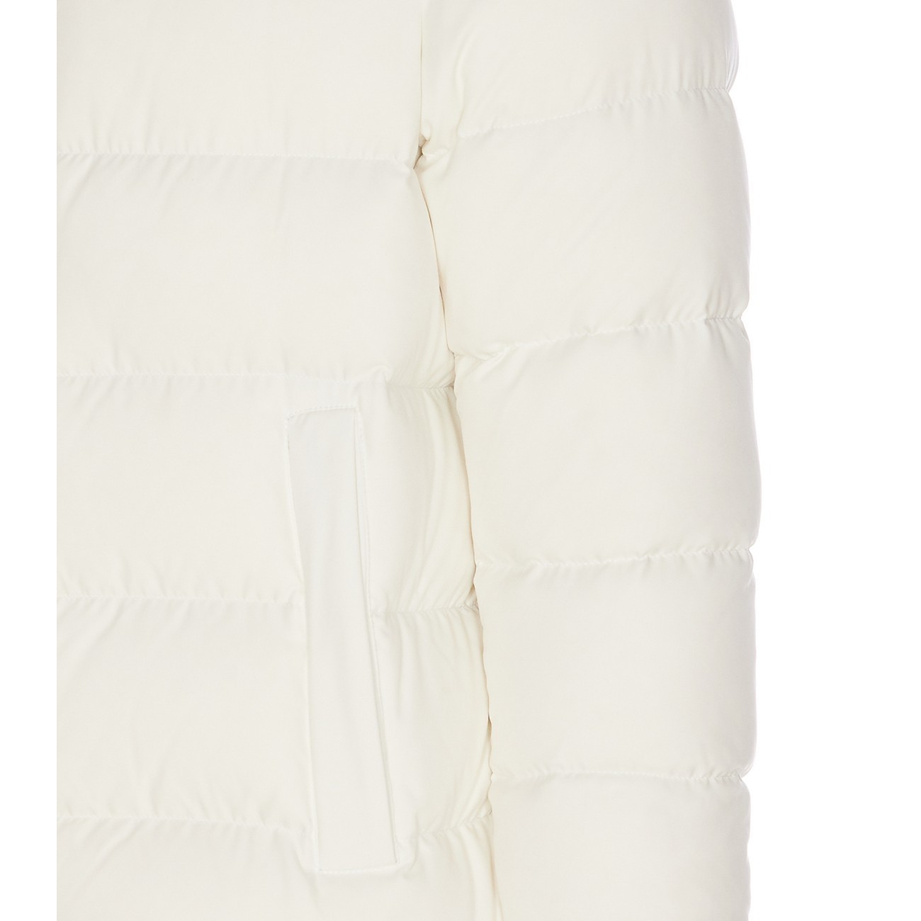 Herno Quilted Puffer Jacket In White