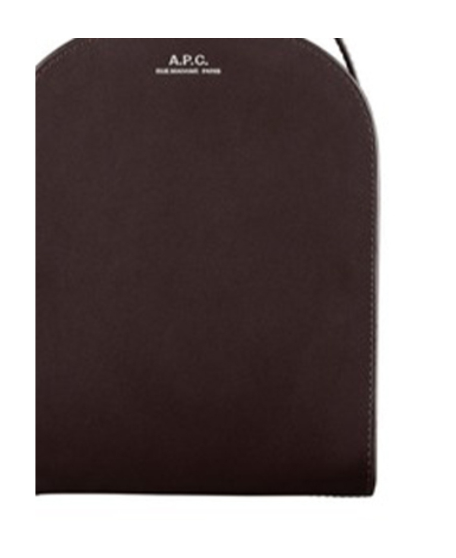 Apc Demi-lune Messenger Bag In Black