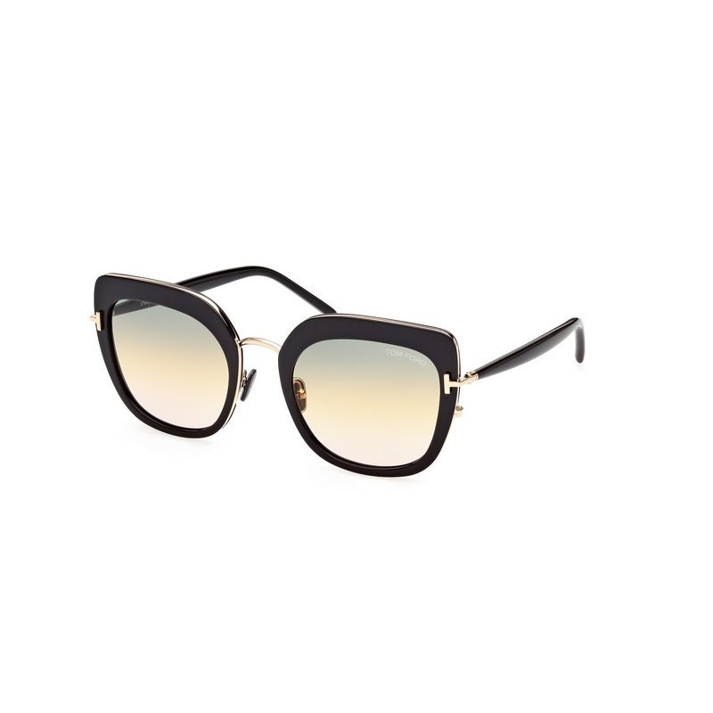 Tom Ford Eyewear Cat-eye Frame Sunglasses In Black