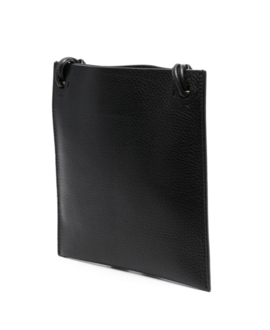 Valentino Logo-embossed Messenger Bag In Black