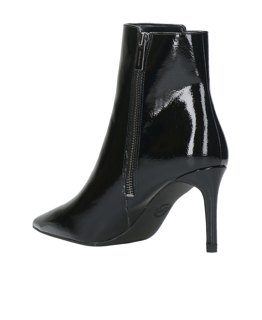 Michael Michael Kors Pointed Faux-leather 120mm Boots In Black