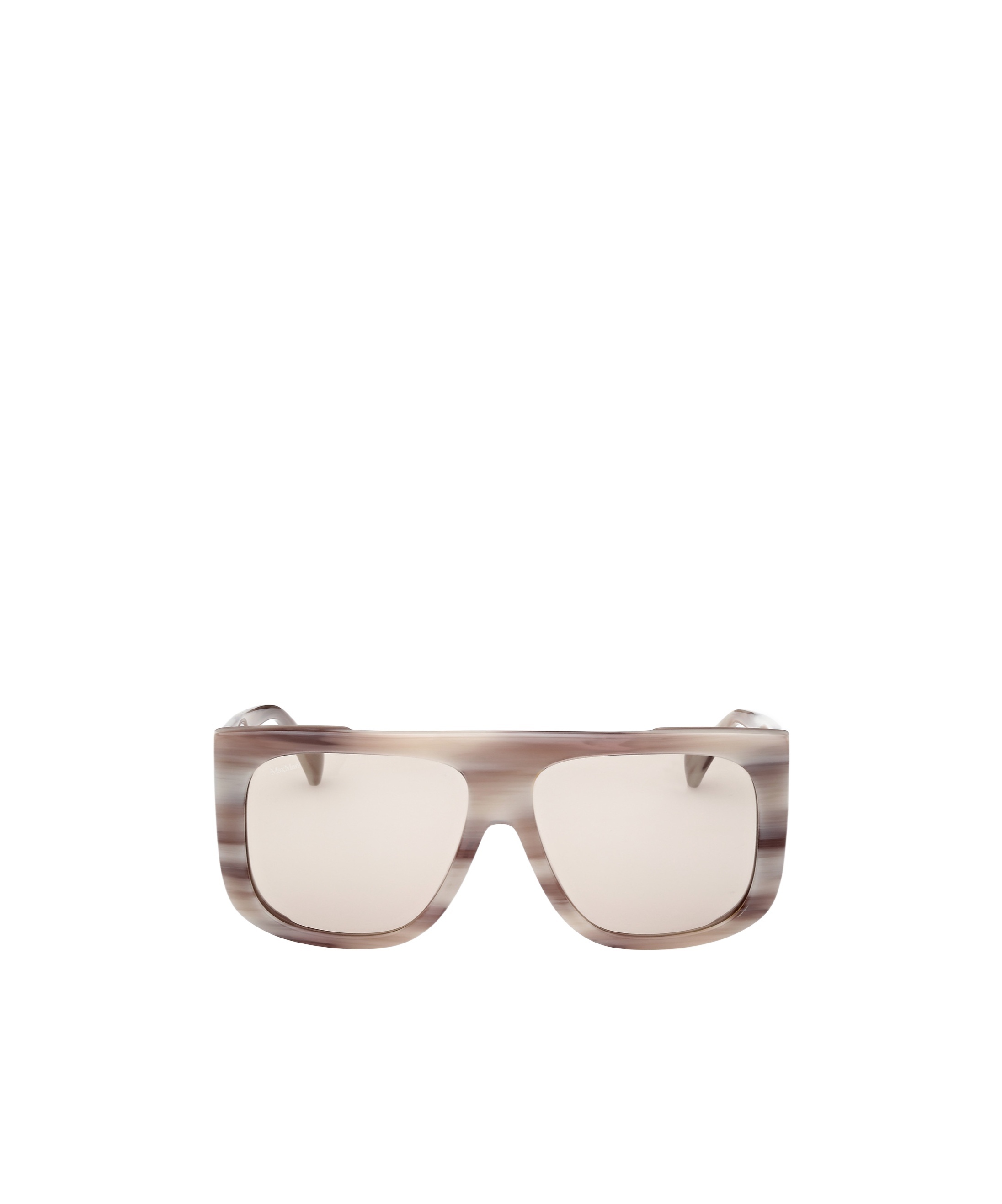 Max Mara Shield Frame Sunglasses In Pink