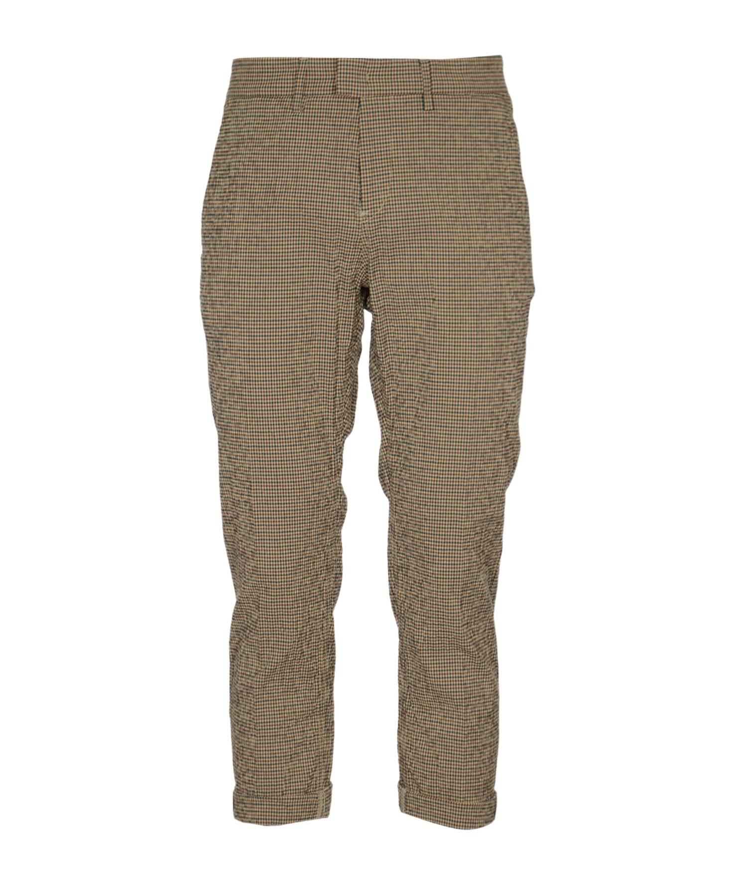 Dondup Trousers In Brown