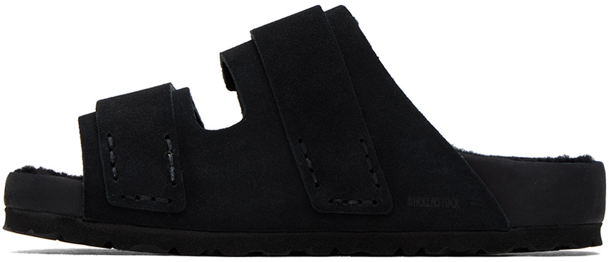 Tekla X Birkenstock Collaboration Uji Slides In Black