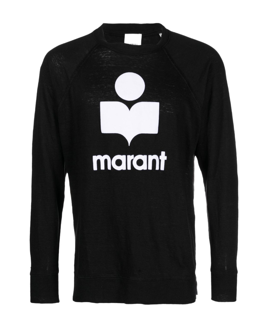 Isabel Marant Logo-print Sweater In White