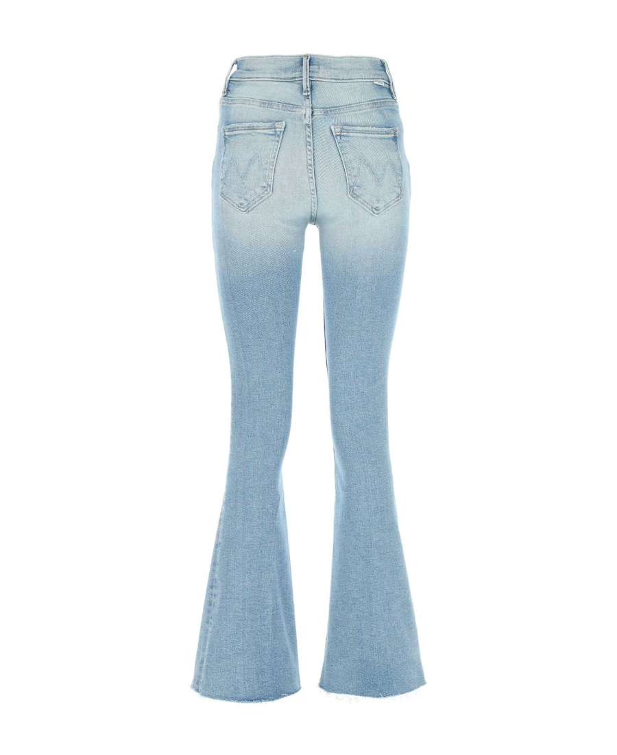 MOTHER STRAIGHT-LEG DENIM JEANS 